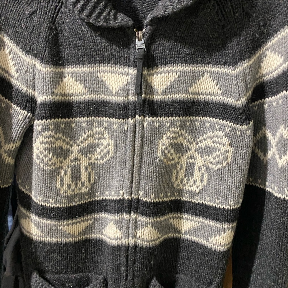 TNA wool sweater jacket